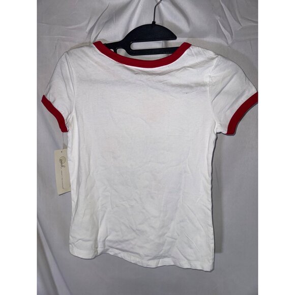 Peek "Love This Land" White T-Shirt, USA, Size 8, NWT - Picture 3 of 4